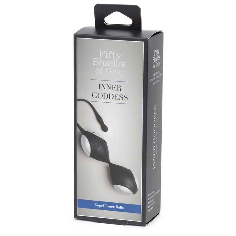 Вагінальні кульки Fifty Shades of Grey сріблясто-чорні, 20 х 3.2 см - Зображення 1