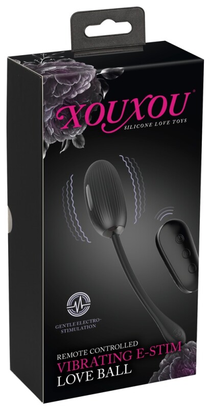 Віброяйце з електростимуляцією XouXou Vibrating E-Stim Love Ball - Зображення 4
