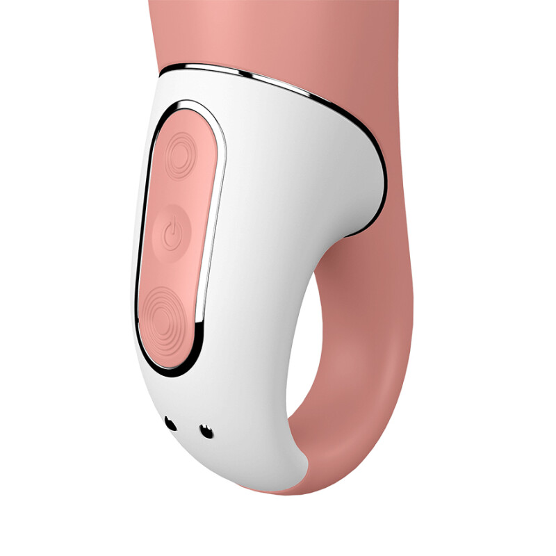 Вібратор реалістичний Satisfyer Master з кільцем, 23.5 х 4.7 см - Зображення 3