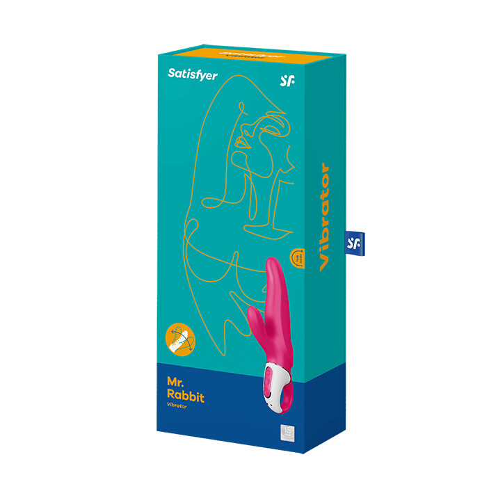 Вібратор-кролик Satisfyer Mr.Rabbit  рожевий, 16 х 4 см - Изображение 1
