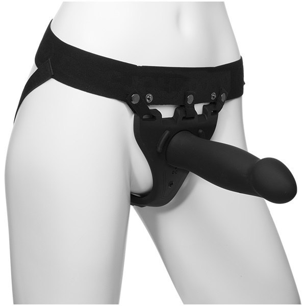 Фаллопротез-страпон з вібрацією, Doc Johnson, Body Extensions Strap-On-BE