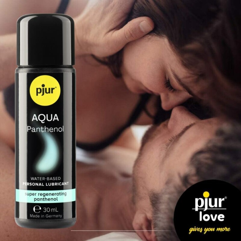 Лубрикант із пантенолом Pjur Aqua Panthenol на водній основі, 30 мл - Зображення 1