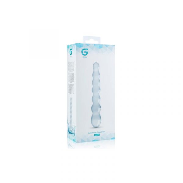 Фалоімітатор скляний, 20см х 3.3 см, Glass Dildo - Изображение 4