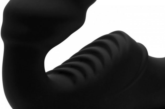 Безремневий страпон з вібрацією на пульті купірування Pro Rider Strapless Strap-on Vibrator - Зображення 1