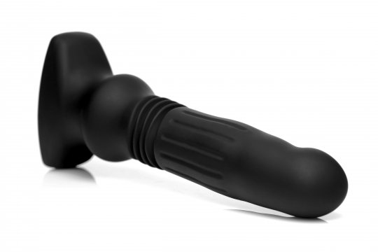 Аналная пробка з вібрацією на пульті управління Thunderplug Thrusting &amp; Vibrating