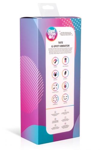 Вібратор для точки G, Бірюзовий, 20 х 3.2 см - Зображення 4