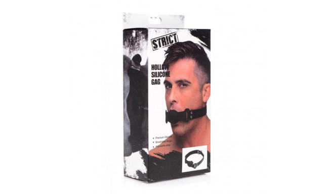 Кляп порожнистий силікон Hollow Silicone Gag - Зображення 3