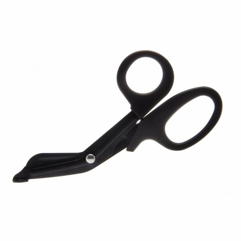 Ножиці для бондажа Bondage Safety Scissor чорного кольору, 17.7 см