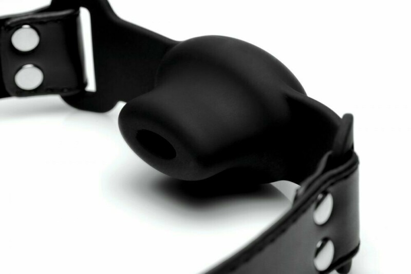 Кляп порожнистий силікон Hollow Silicone Gag - Зображення 2