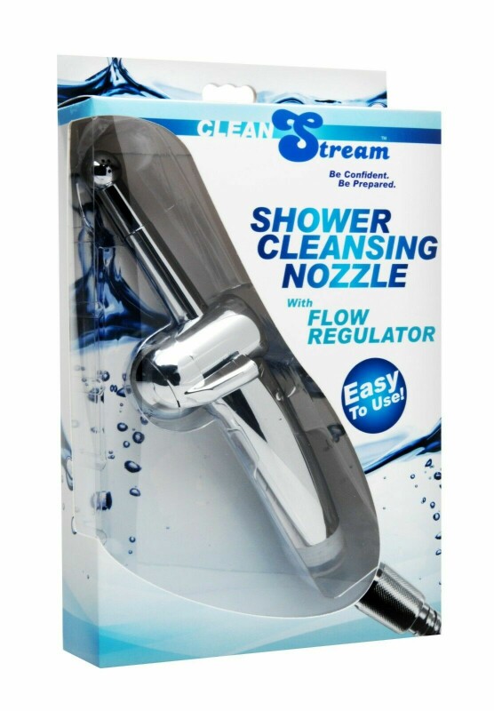 Насадка для анального душа Shower Cleansing Nozzle срібляста, 17.7 см - Изображение 2