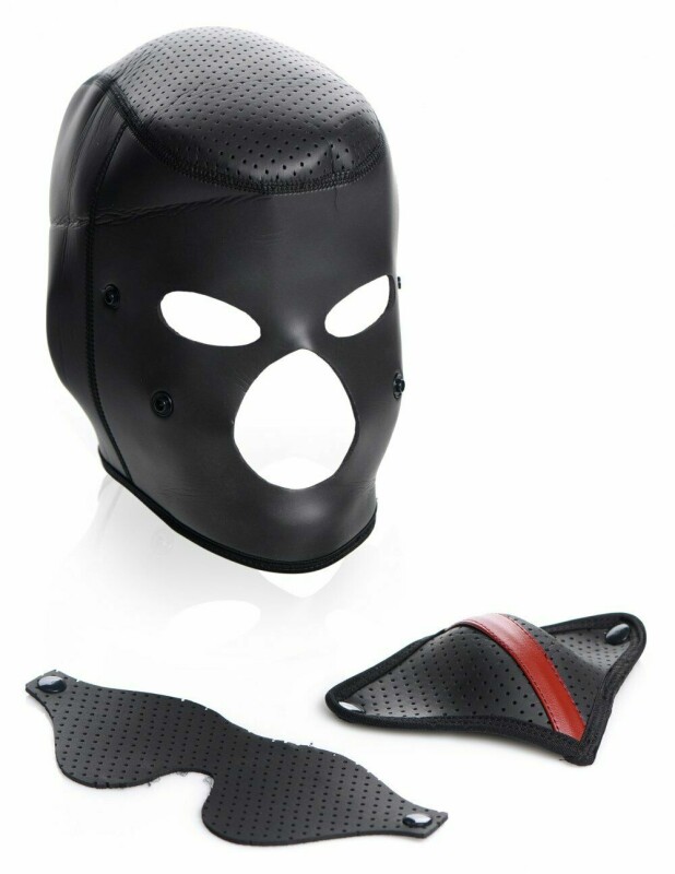Шолом-маска Scorpion Hood для сенсорної депривації, чорного кольору