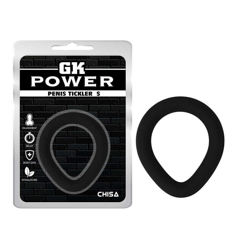 Ерекційне кільце S Chisa GK Power, чорне, 5.5 см
