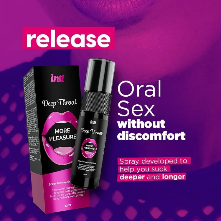 Спрей для глибокого мінету Intt Deep Throat, 12 мл, освіжаючий - Изображение 3