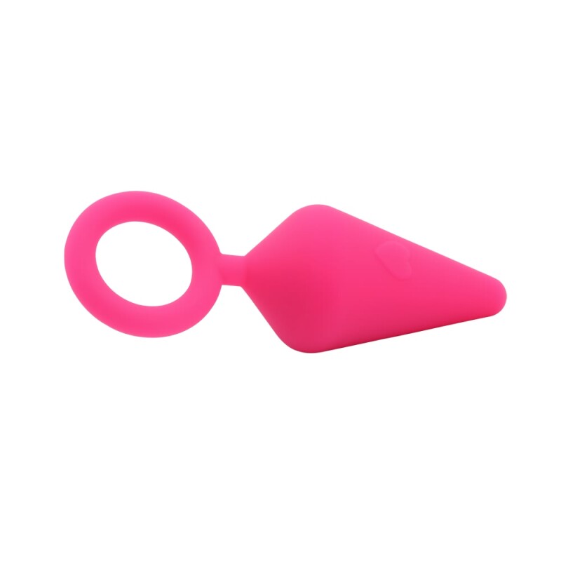 Анальна пробка Chisa Candy Plug з кільцем, рожева, розмір S, 7.1 см х 2.5 см - Изображение 5