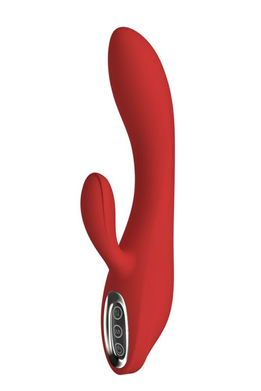 Вібратор-кролик Dream Toys Sofia червоний, 20.8 х 3.5 см