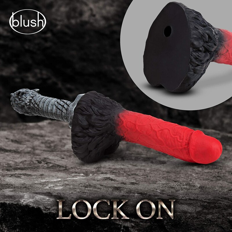 Фалоімітатор реалістичний the Realm Lycan з кріпленням Vac-U-Lock, 26.6 см х 20.3 см - Зображення 5