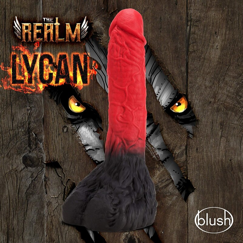 Фалоімітатор реалістичний the Realm Lycan з кріпленням Vac-U-Lock, 26.6 см х 20.3 см - Зображення 9