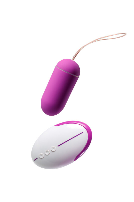 Віброяйце з дистанційним пультом управління Odeco Egg, фіолетове - Изображение 2