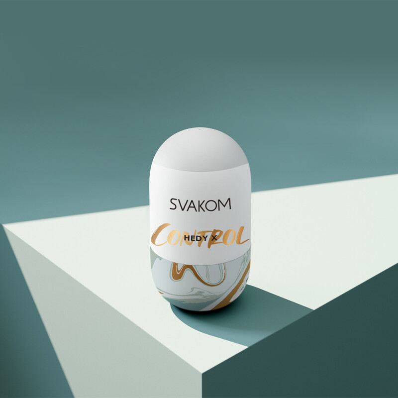 Мастурбатор Svakom Hedy X Control, білий - Изображение 8