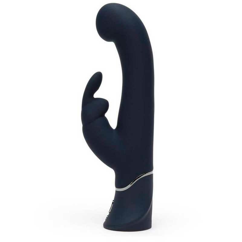 Вібратор-кролик для точки G, чорний, Fifty Shades Of Grey, 24 х 3.8 см - Изображение 1