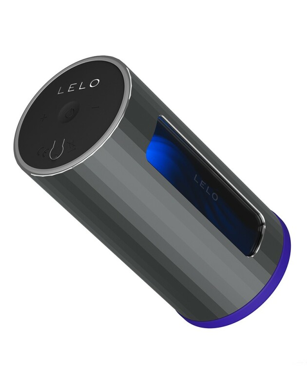 Мастурбатор смарт LELO F1S V2, з вібрацією і пульсацією, чорно-синій - Изображение 2