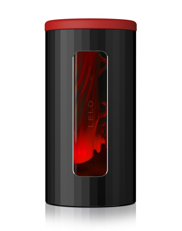 Мастурбатор смарт LELO F1S V2, з вібрацією і пульсацією, чорно-червоний - Изображение 4