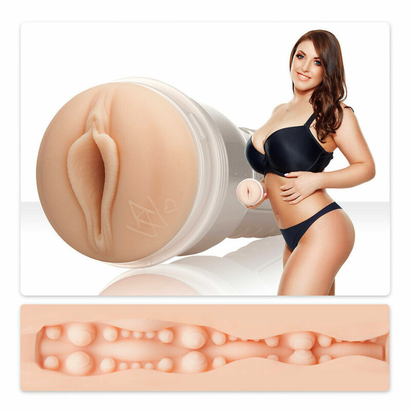 Мастурбатор-вагіна реалістичний, з кібершкіри, Fleshlight Angela White
