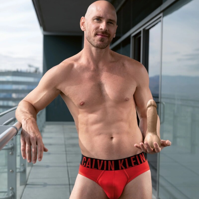 Фалоімітатор реалістичний Johnny Sins Fleshlight Guys, силіконовий, бежевий, 24.8 х 4.8 см - Изображение 7