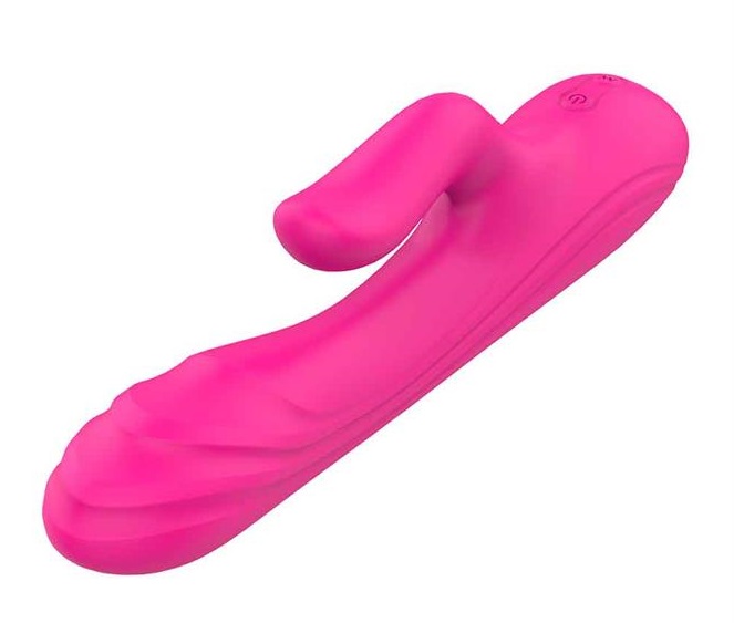 Вібратор-кролик Dream Toys рожевий, 20.9 х 3.4 см - Зображення 3