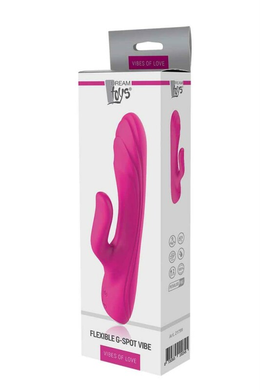 Вібратор-кролик Dream Toys рожевий, 20.9 х 3.4 см - Зображення 1