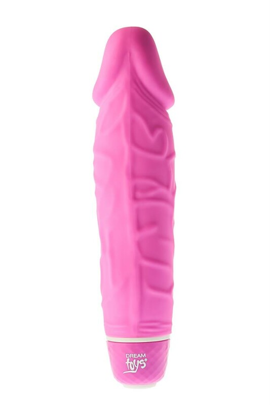 Вібратор Dream Toys міні, реалістичний, рожевий, 12.7 х 3 см