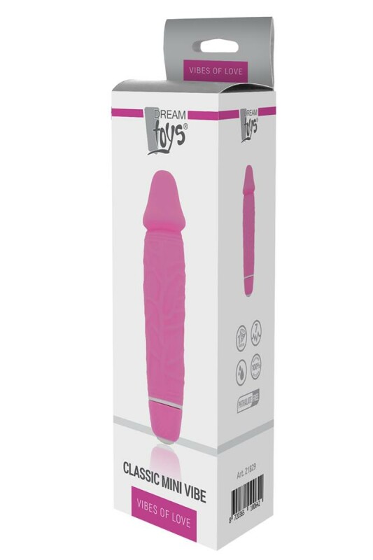 Вібратор Dream Toys міні, реалістичний, рожевий, 12.7 х 3 см - Изображение 3