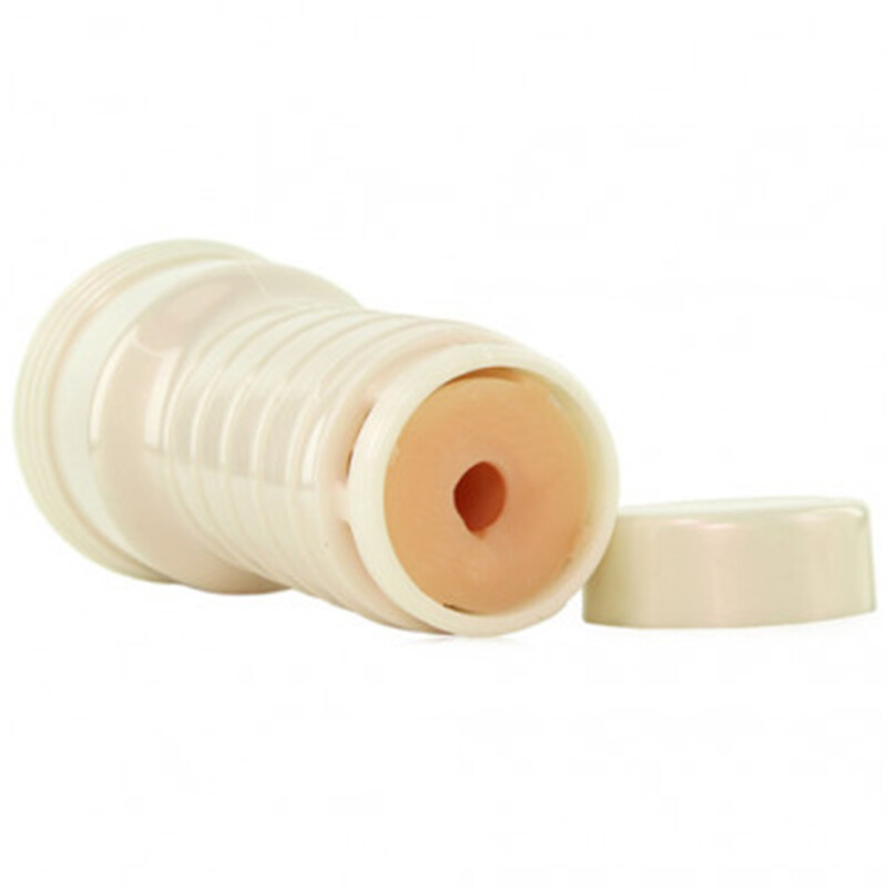 Мастурбатор вагіна в колбі Fleshlight Емілі Вілліс реалістичний з кібершкіри, бежевий, 25 см - Зображення 3