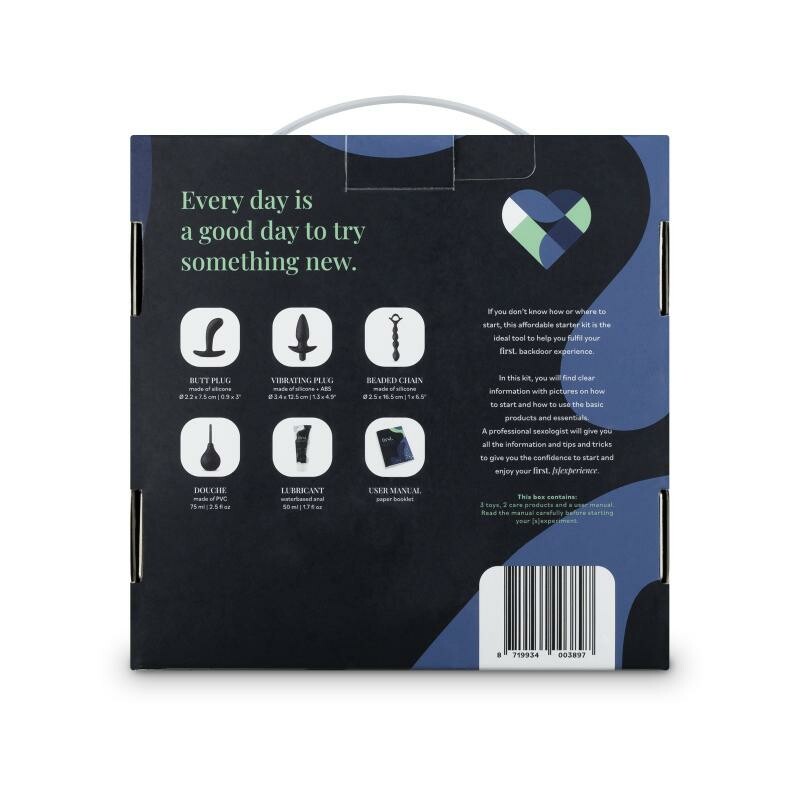Набір секс-іграшок з 5 предметів First. Backdoor Experience Starter Set - Зображення 4