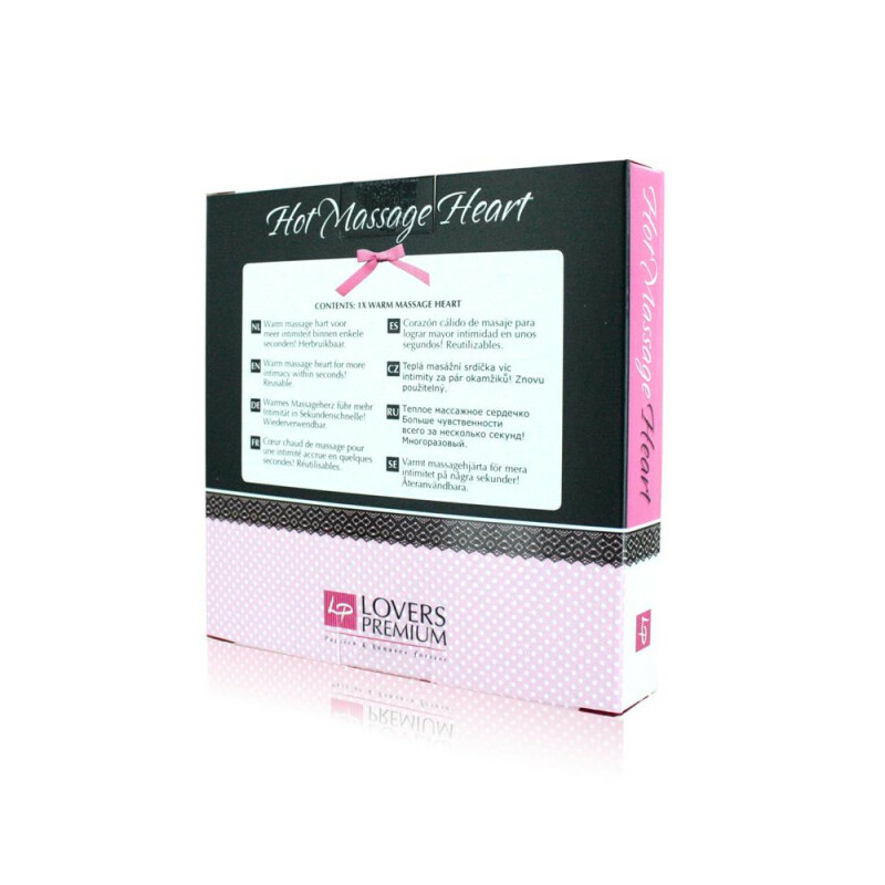 Гаряче серце для масажу Loverspremium Hot Massage Heart XL LOVE - Зображення 2