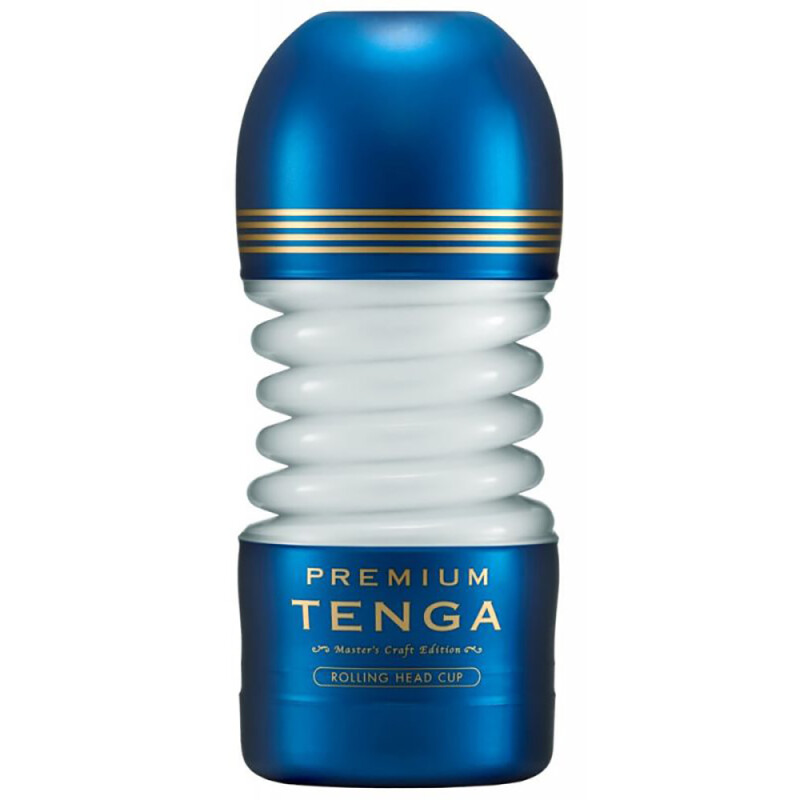 Мастурбатор хай-тек з гнучким корпусом Tenga, синій, 15 х 6 см - Зображення 1