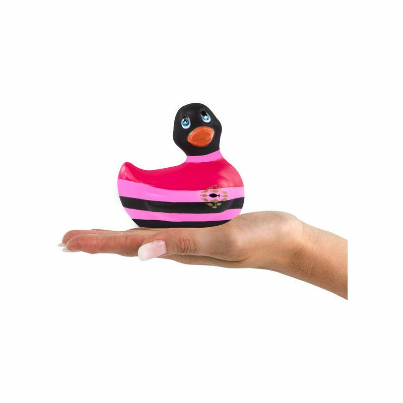 Каченя вібратор I Rub My Duckie смугаста, рожева - Изображение 2