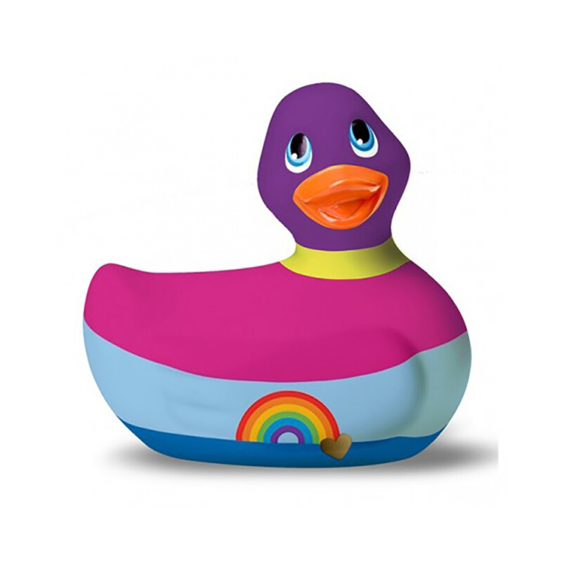 Каченя вібратор I Rub My Duckie різнобарвна, з веселкою