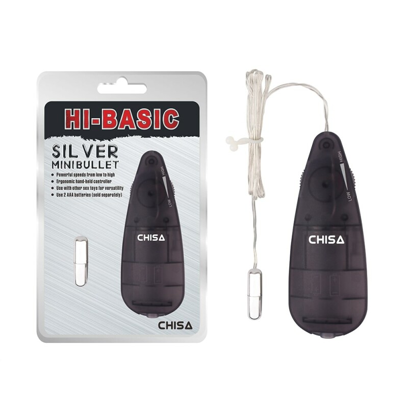 Віброкуля з пультом Chisa Hi-Basic, сріблястий, 4.5 х 0.7 см
