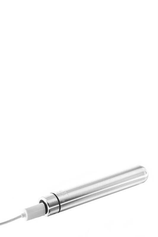 Вібратор металевий Dream Toys Midnight Magic Metal Mitch, срібний, 11.5 х 1.9 см - Изображение 3