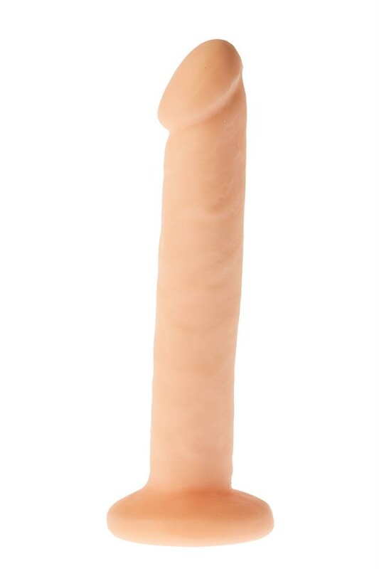Фалоімітатор реалістичний Dream Toys Mr Dixx на присосці, бежевий, , 13.5 х 2.4 см - Изображение 2