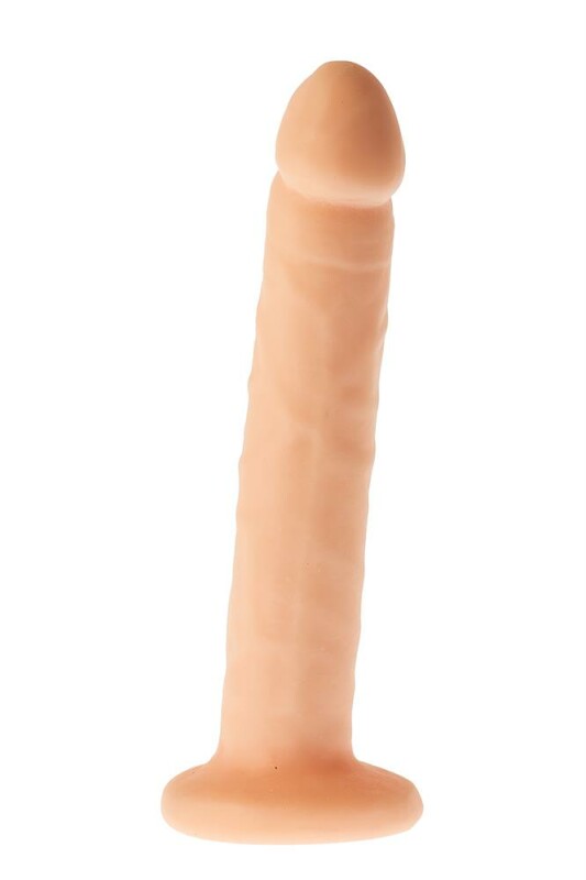 Фалоімітатор реалістичний Dream Toys Mr Dixx на присосці, бежевий, , 13.5 х 2.4 см - Изображение 3