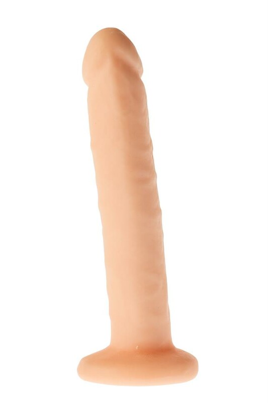 Фалоімітатор реалістичний Dream Toys Mr Dixx на присосці, бежевий, , 13.5 х 2.4 см - Изображение 4