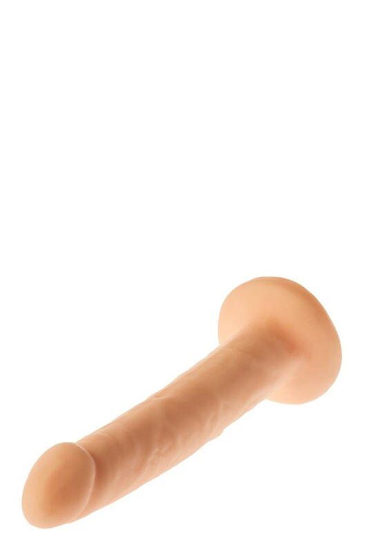 Фалоімітатор реалістичний Dream Toys Mr Dixx на присосці, бежевий, , 13.5 х 2.4 см - Изображение 5