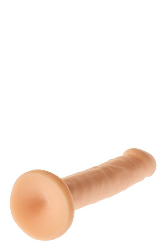 Фалоімітатор реалістичний Dream Toys Mr Dixx на присосці, бежевий, , 13.5 х 2.4 см - Изображение 6