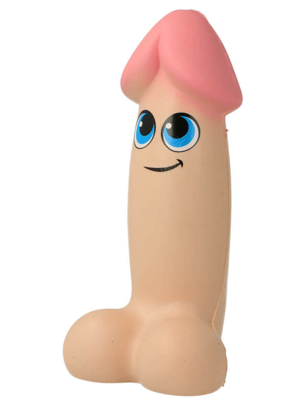 Іграшка-антистрес Kheper Games Dicky Squishy у вигляді пеніса, бежева, 14 х 3.8 см - Зображення 2