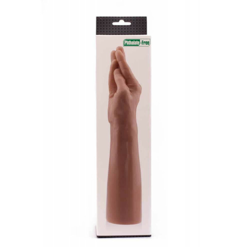 Рука для фістінга Lovetoy бежева, 36 х 8 см - Изображение 3