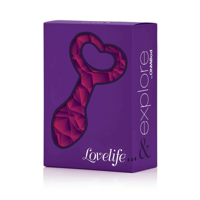 Анальна пробка LoveLife фіолетова, розмір S, 8.8 см х 2.7 см - Изображение 1