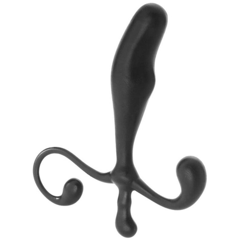Масажер простати Blush Anal Adventures чорний, 12.7 х 2.5 см - Изображение 1