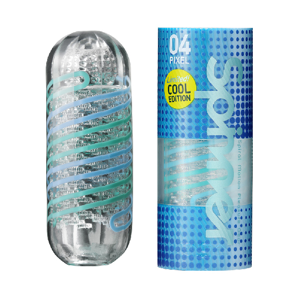Mастурбатор спіральний Tenga Spinner 04 Pixel нереалістичний, у колбі, 13 см х 4 см - Зображення 2